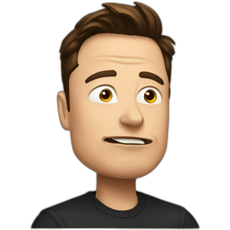 Elon musk telling no emoji