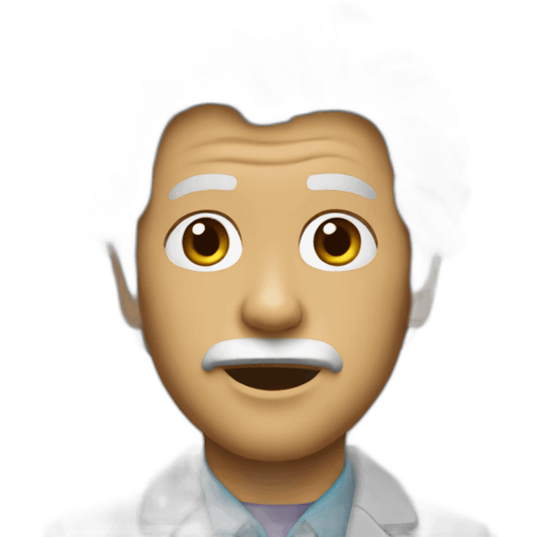 doc from back to the future emoji