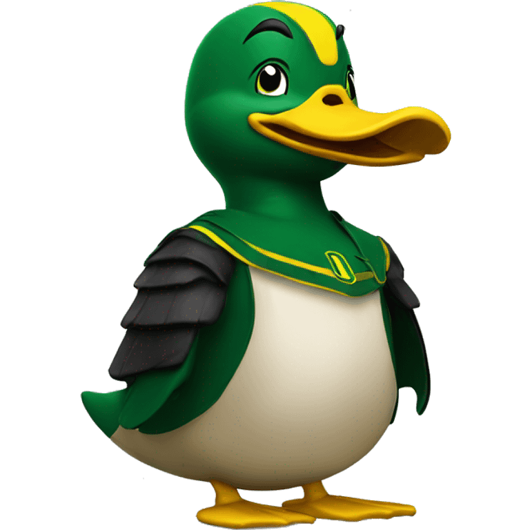 University of Oregon Duck mascot emoji