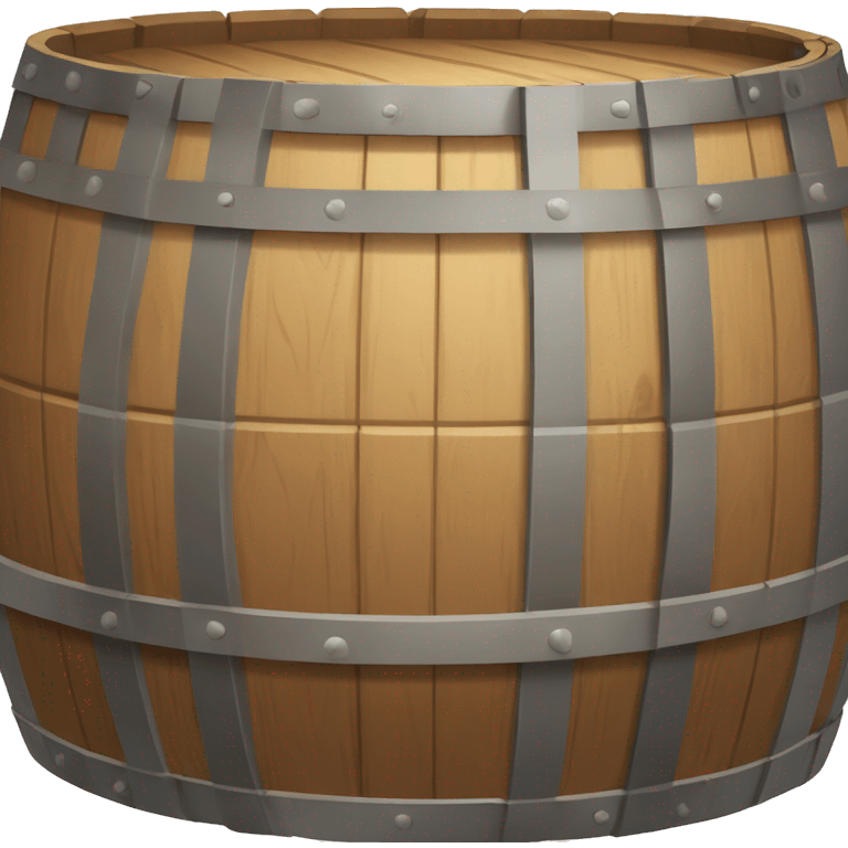 wooden barrel emoji