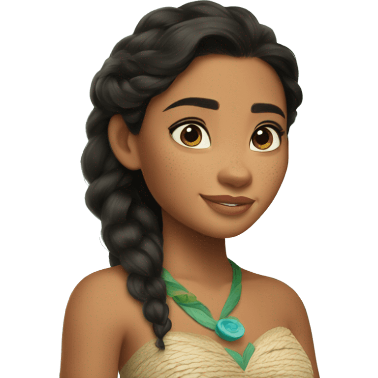 Disney Princess Moana emoji