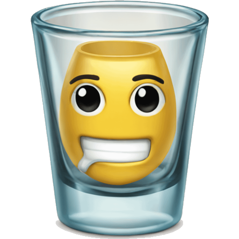 Shot glass emoji