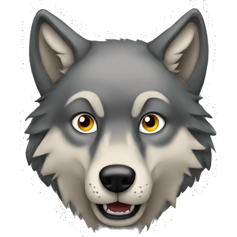 Wolf emoji