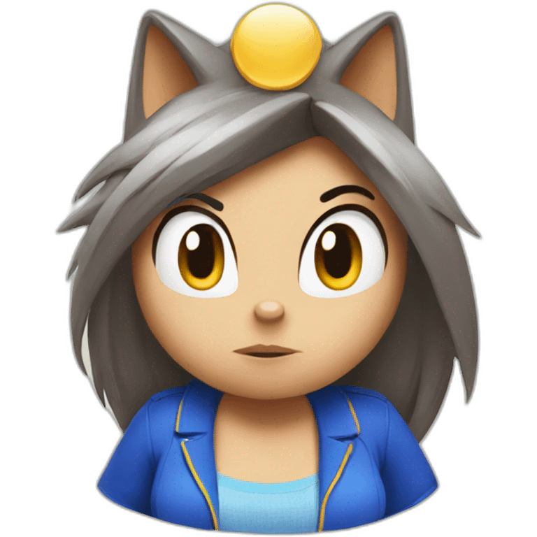 pregnant sonic the hedgehog emoji