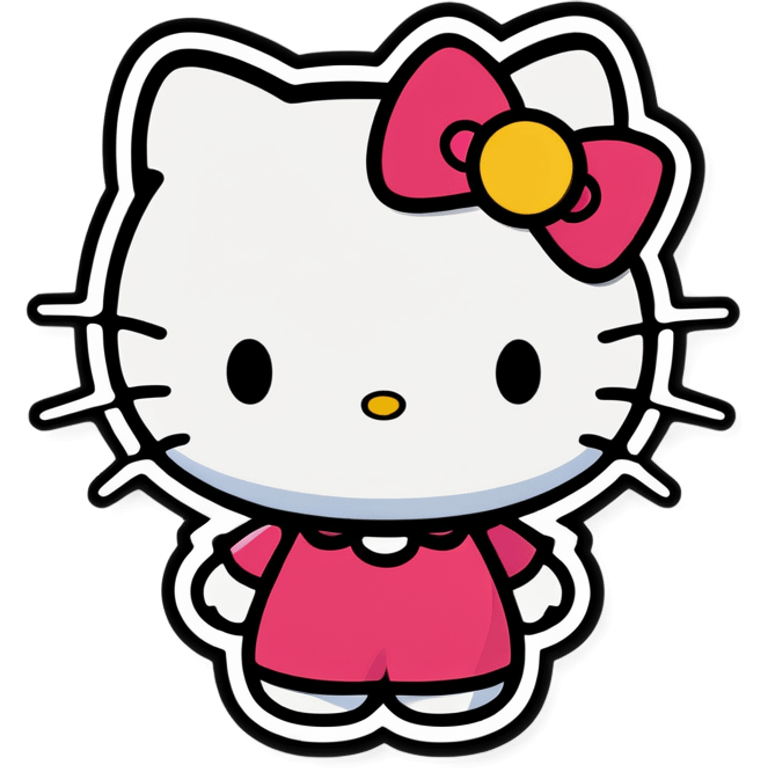 Hello kitty emoji