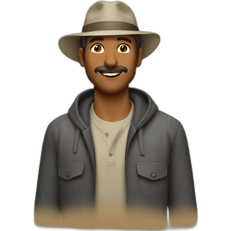 man on camal emoji