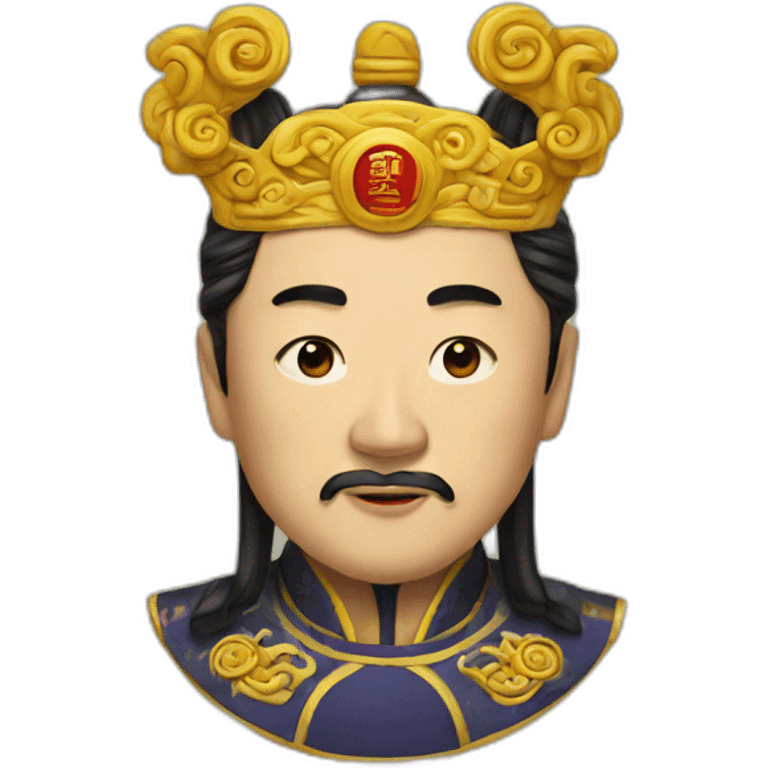 Chinese emperor emoji