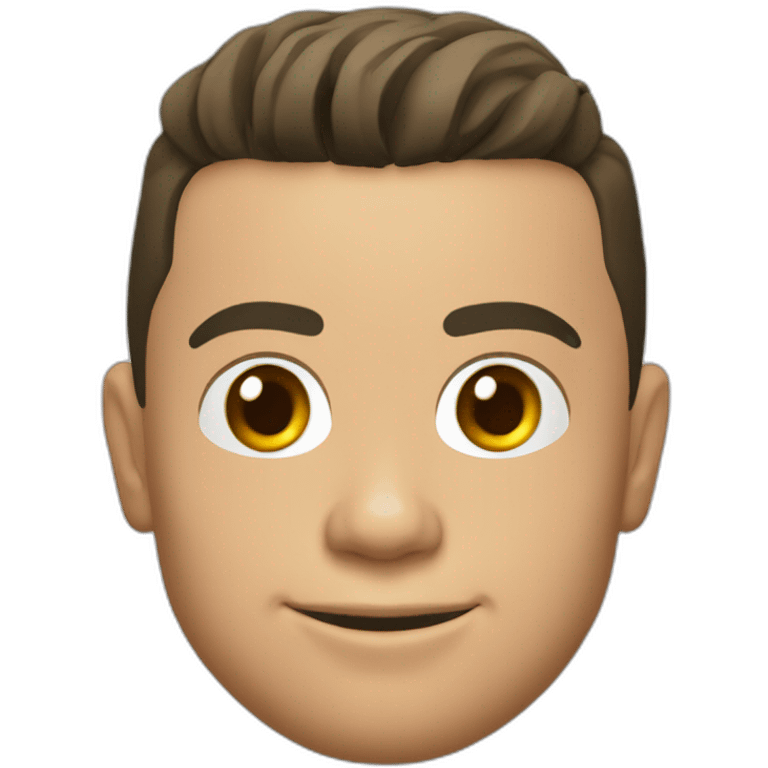 Cristiano Ronaldo head 2017 in Real Madrid emoji