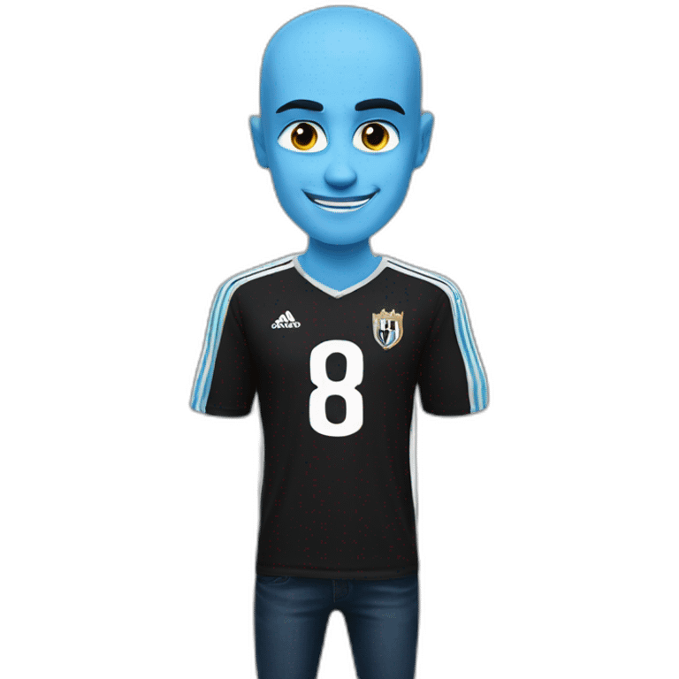 Megamind in NUFC T-shirt emoji