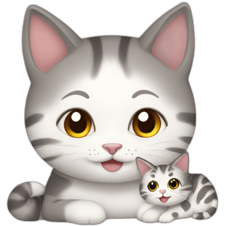 Mimi and neko emoji