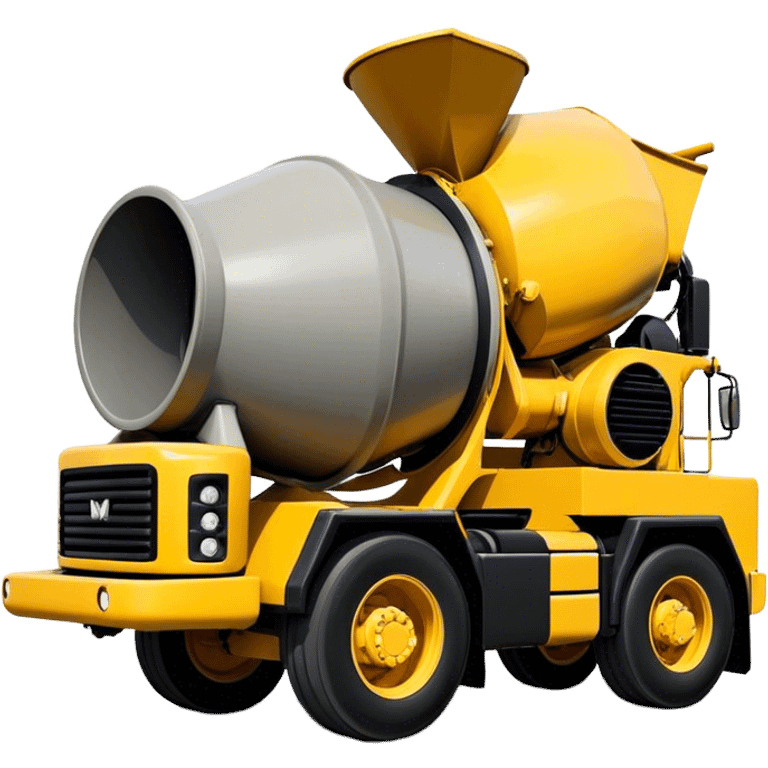 Cement Mixer - Mack Granite (Model Year: 2022) (Iconic colour: Yellow and black) emoji