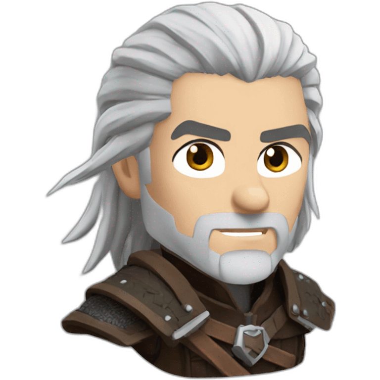 Geralt of Rivia emoji