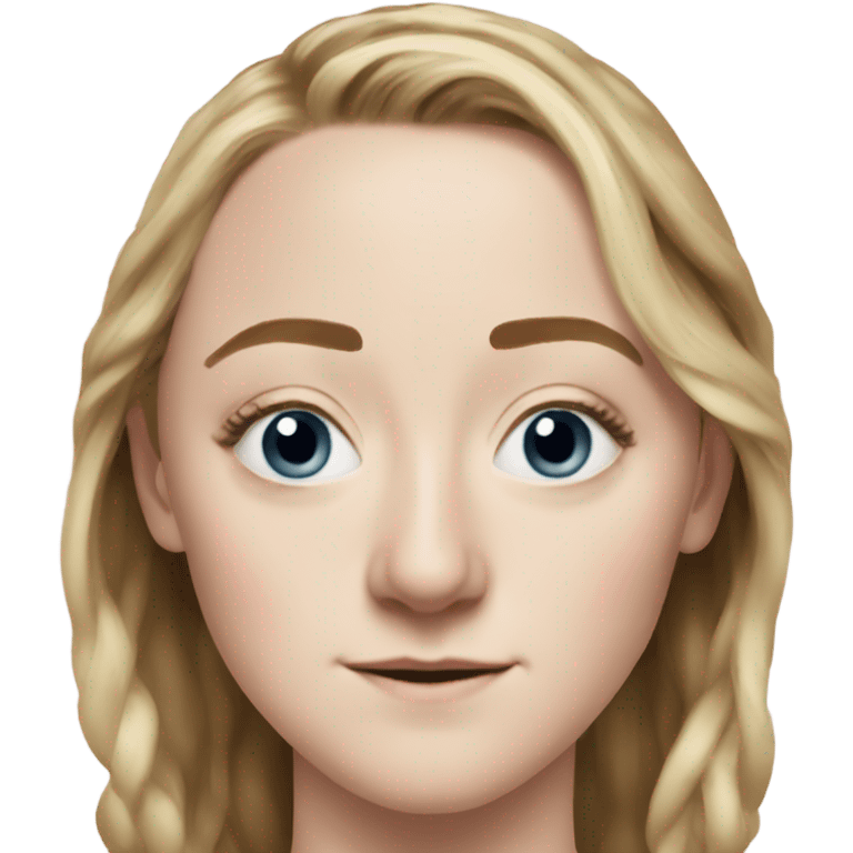 Saoirse Ronan realistic emoji