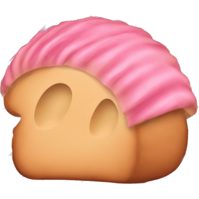 Mexican Pink Concha Bread  emoji