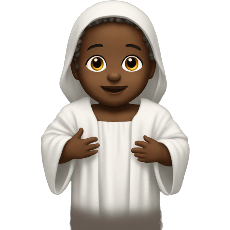 Baby black Jesus  emoji