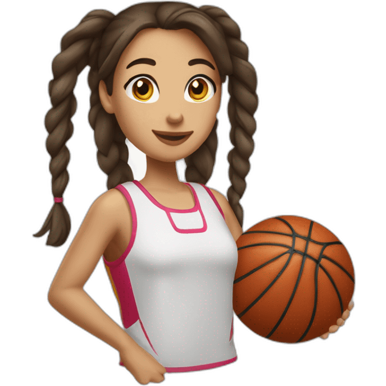 fille-basketeuse-brune-et-blanche-de-peau emoji