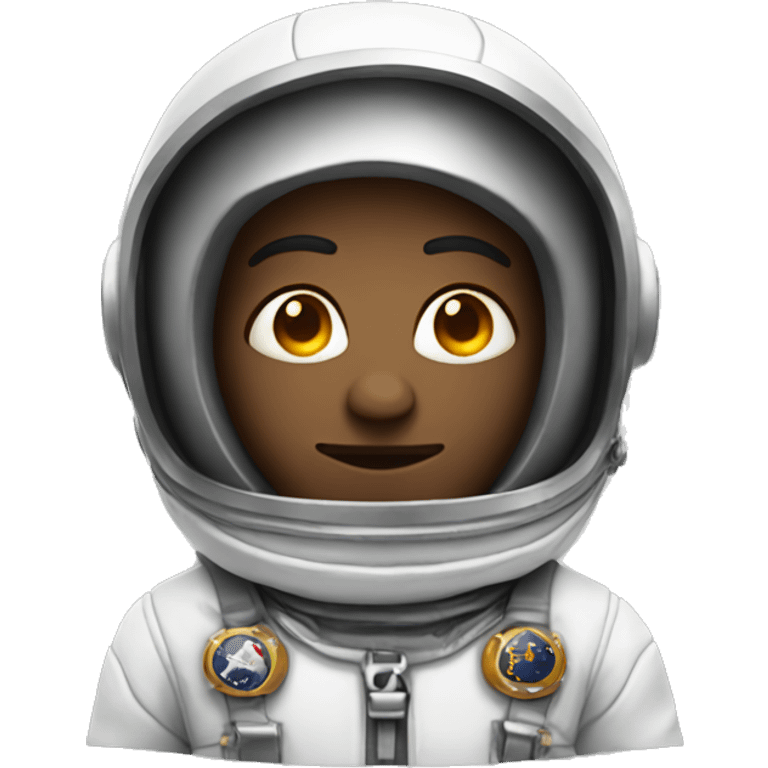 a thief dressed as an astronaut emoji