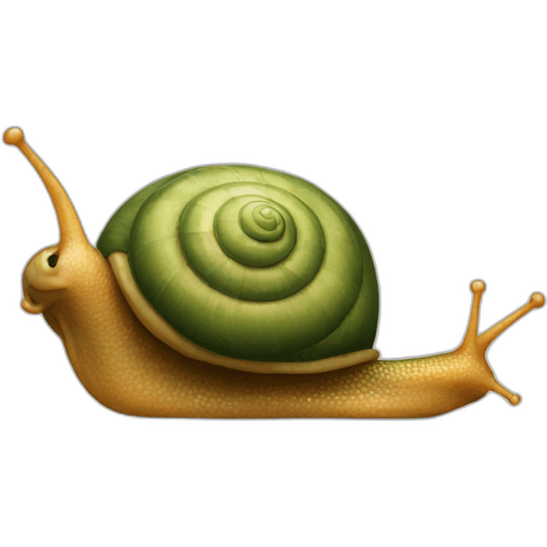 snail salute emoji