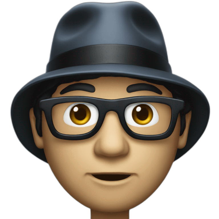 elwood blues from the blues brothers emoji