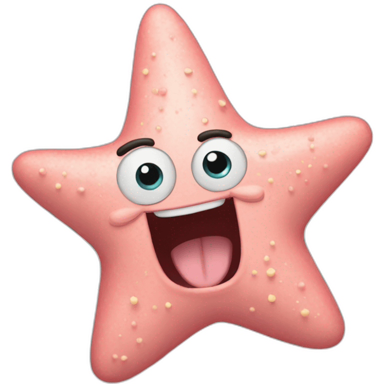 Patrick star emoji