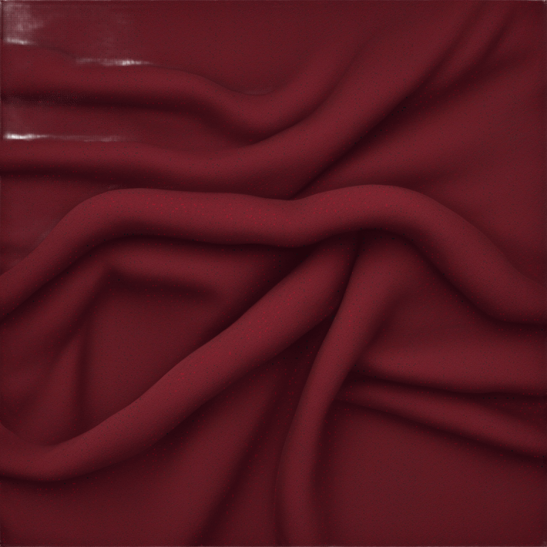 Burgundy folded blanket  emoji