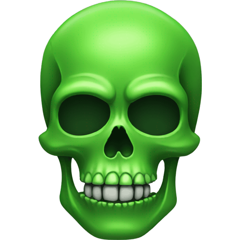 green skull emoji