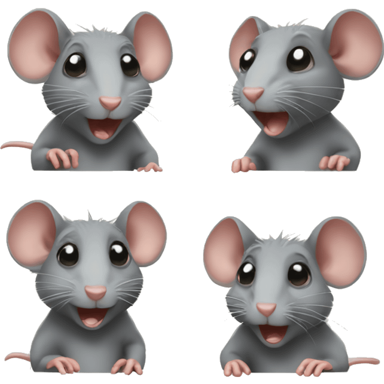 four rats emoji