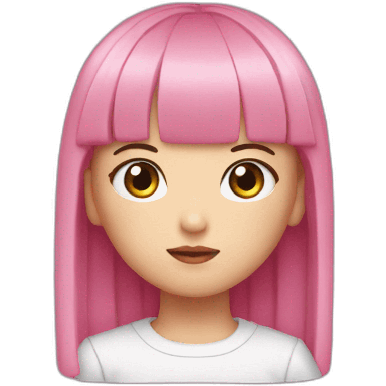 Lisa in blackpink emoji