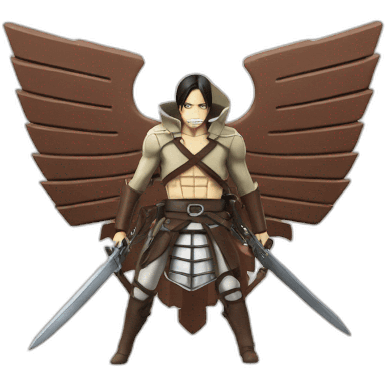 Attack on Titan logo emoji