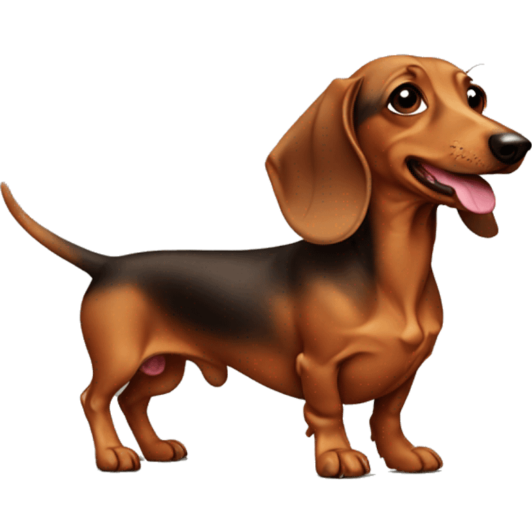 dachshund  emoji