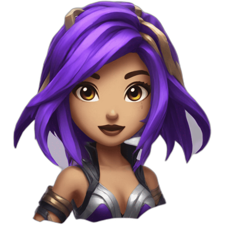 akali kda league of legends emoji