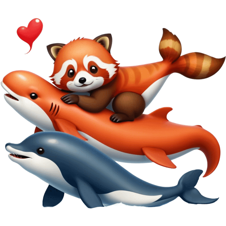 Banner that says S.T.U.F.F. that is being held by a red panda, whale, duck, and otter emoji