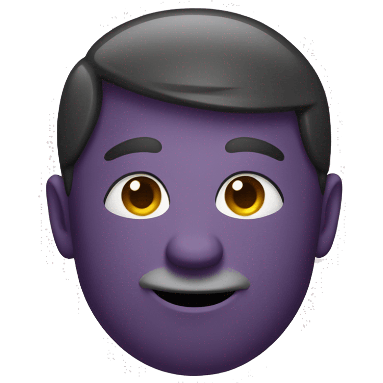 Using normal ios eggplant emoji but with a smirking face emoji