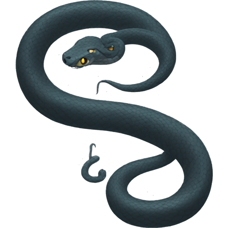 Cat snake emoji