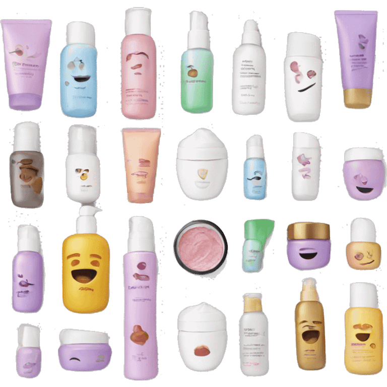 Skincare products  emoji