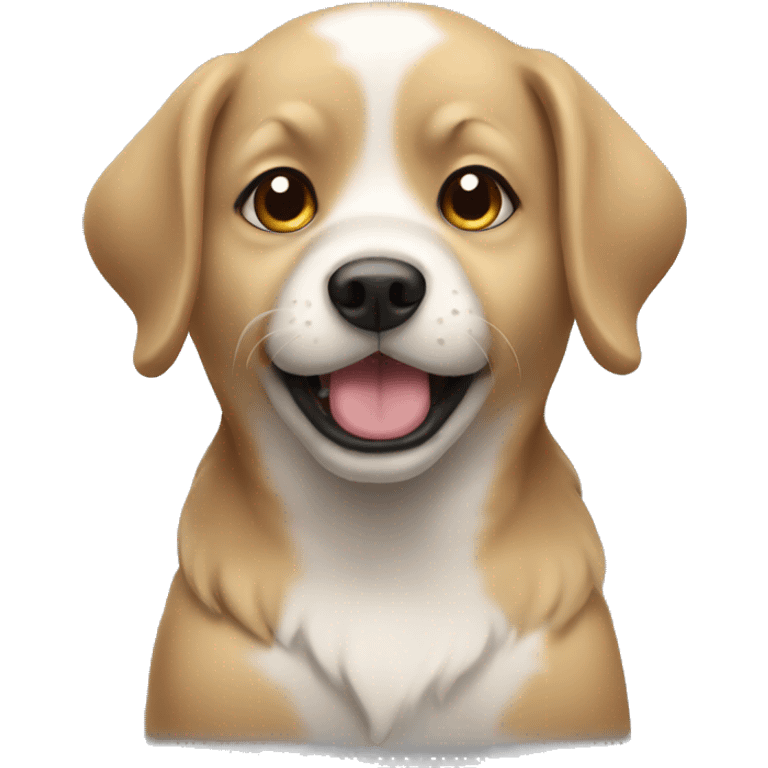 Cute dog emoji