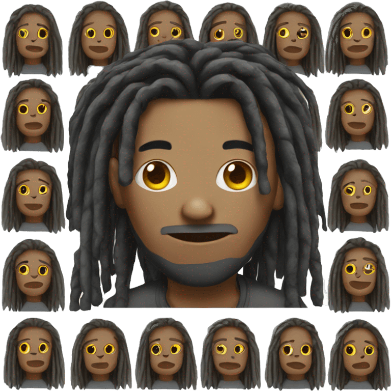 person with dreads  emoji