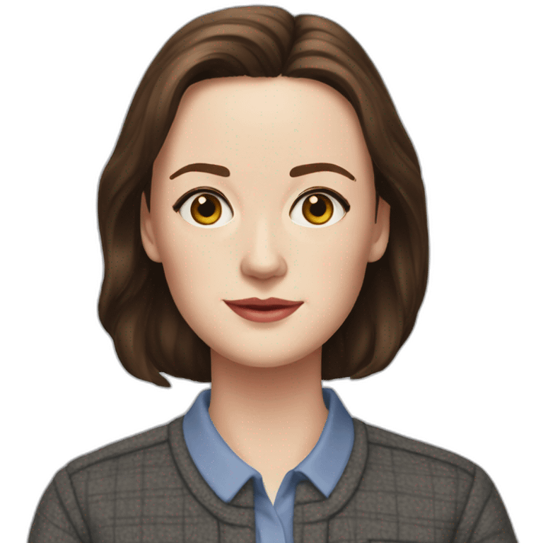 Hyper realistic Rory gilmore emoji