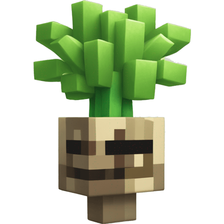 minecraft style sprout emoji