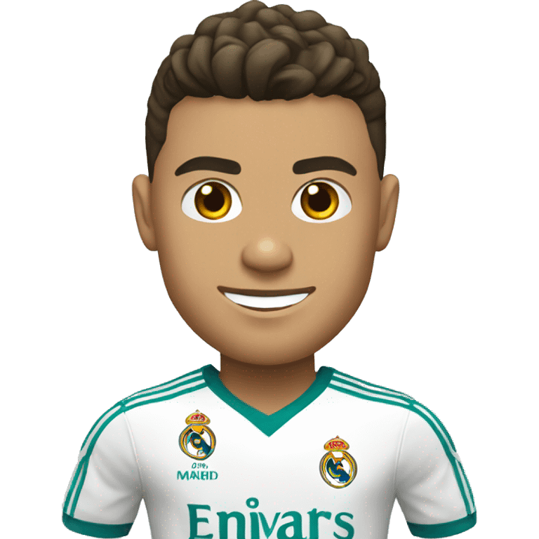 RONALDO IN REAL MADRID JERSEY emoji