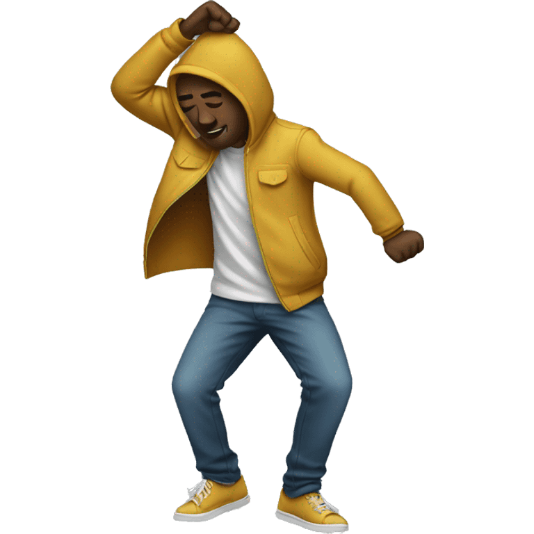 person dabbing emoji