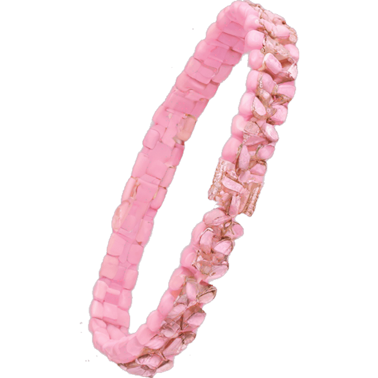 Pink bracelet  emoji