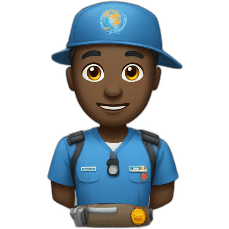 Un informaticien sénégalaise  emoji