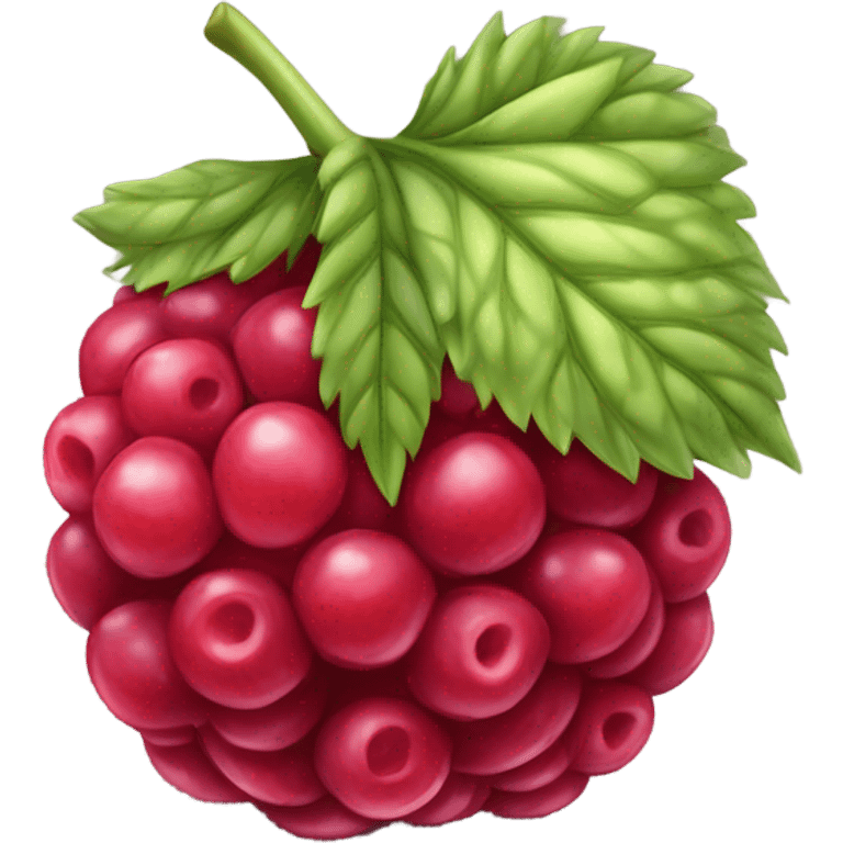 Raspberry emoji