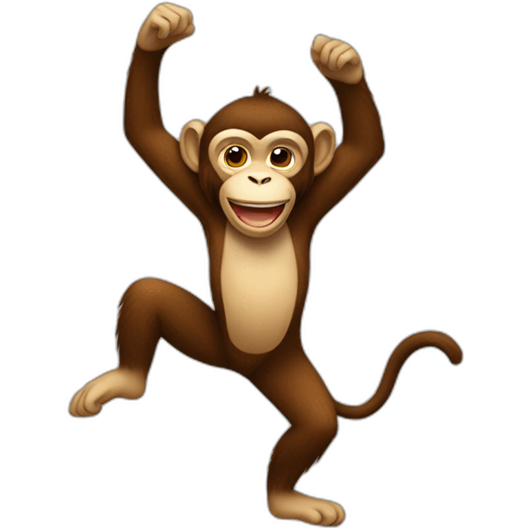 dancing monkey emoji