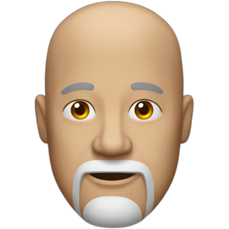 big bald guy emoji