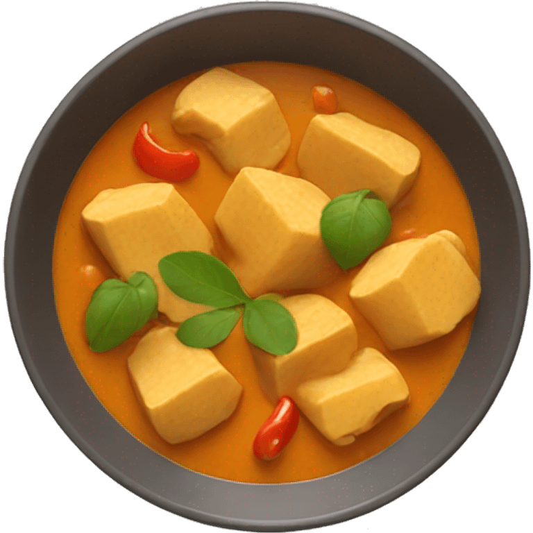 Thai curry emoji