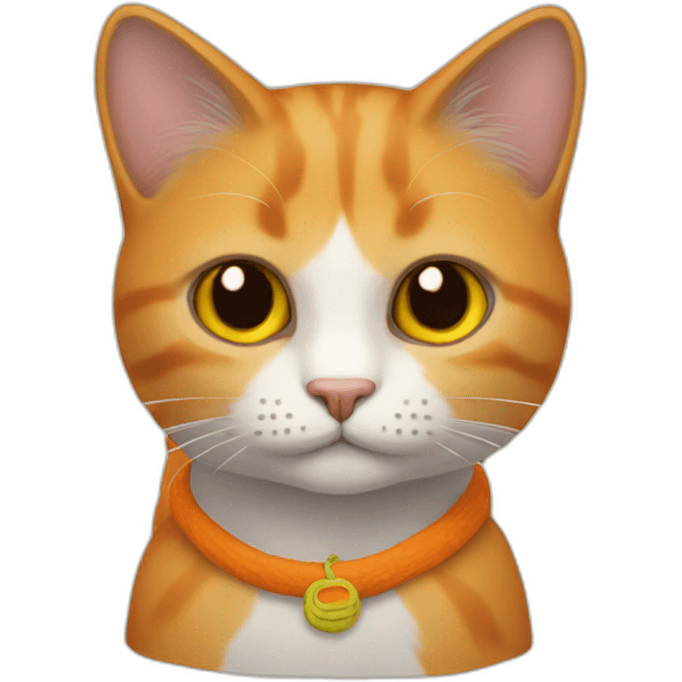 Gato naranja emoji