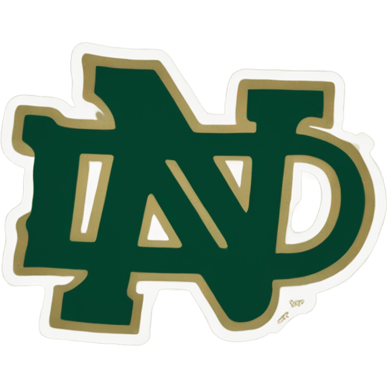 Go notre dame go emoji