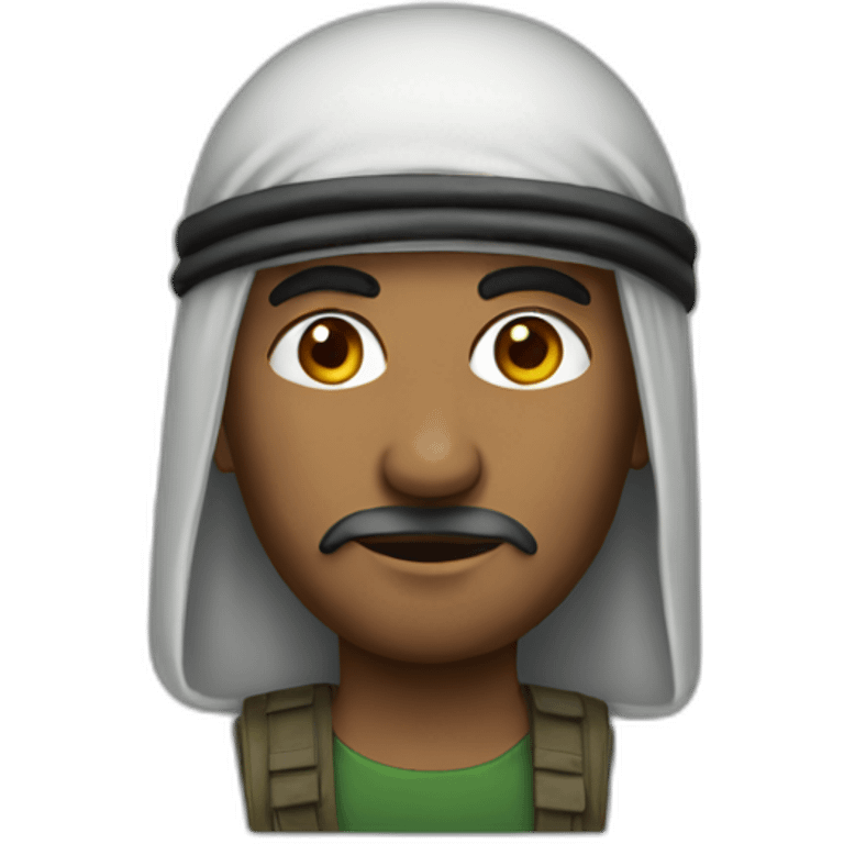 A Palestine man emoji